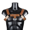 BDSMaster Harnais simili Harnis Marron